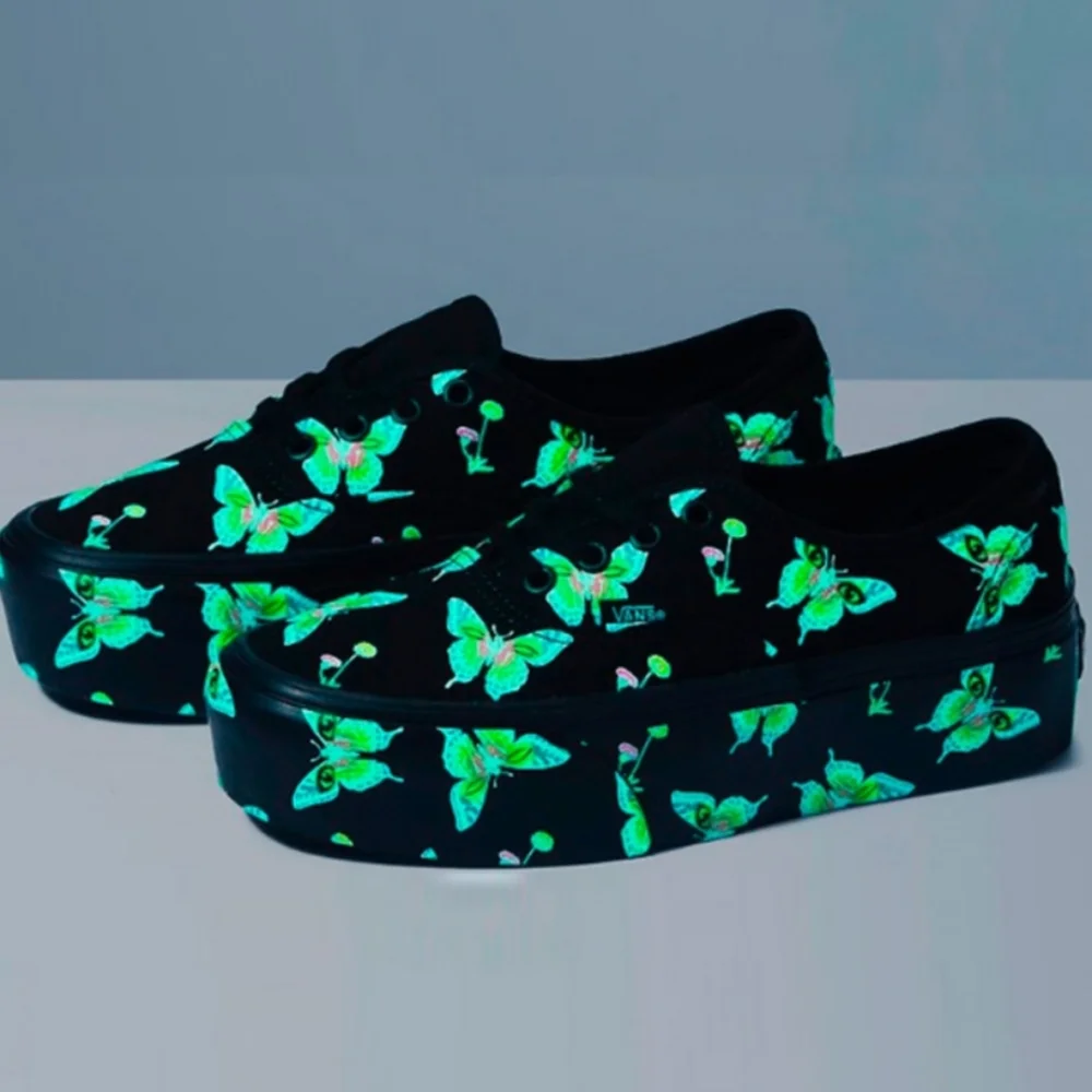 VANS Authentic Stac Morph Glow in the Dark Sneakers 6 - Picture 4 of 10